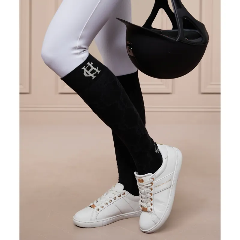 Holland Cooper Riding Socks - Black-6